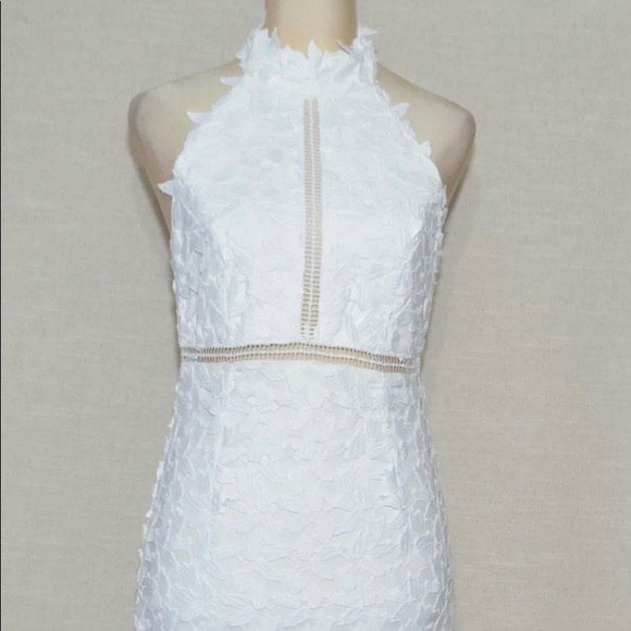 Bardot Gemma Dress (White) - Picture 4 of 5